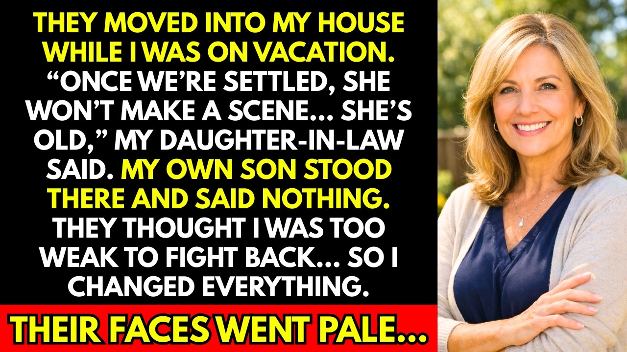 My Son and His Wife Moved Her Parents Into My House While I Was on Vacation. So I Changed Everything