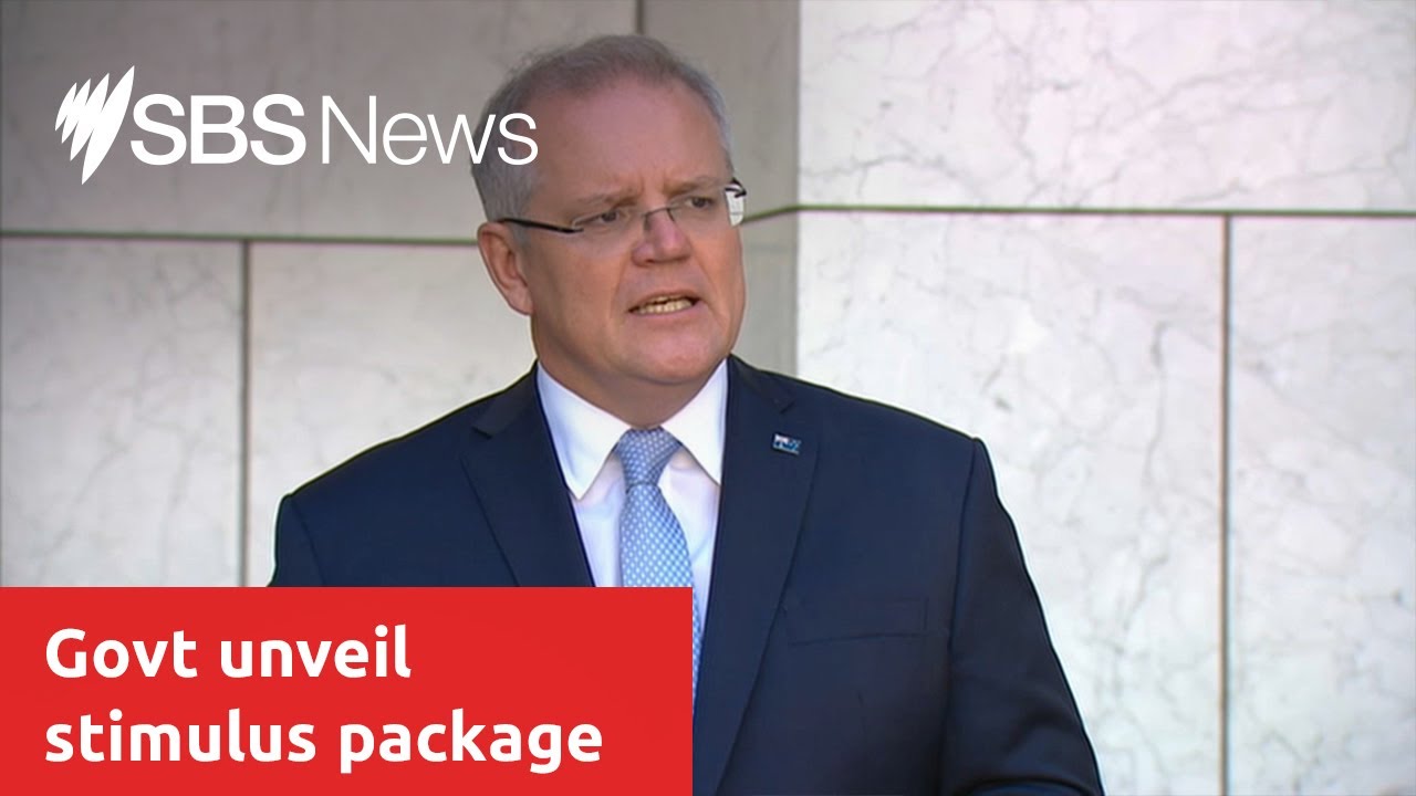 The Prime Minister and Treasurer unveil a second stimulus package