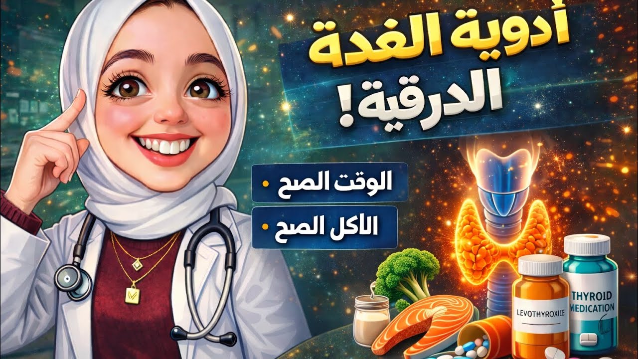 أدوية الغدة في رمضان | امتى تاخدي الجرعة صح؟ 🌙💊