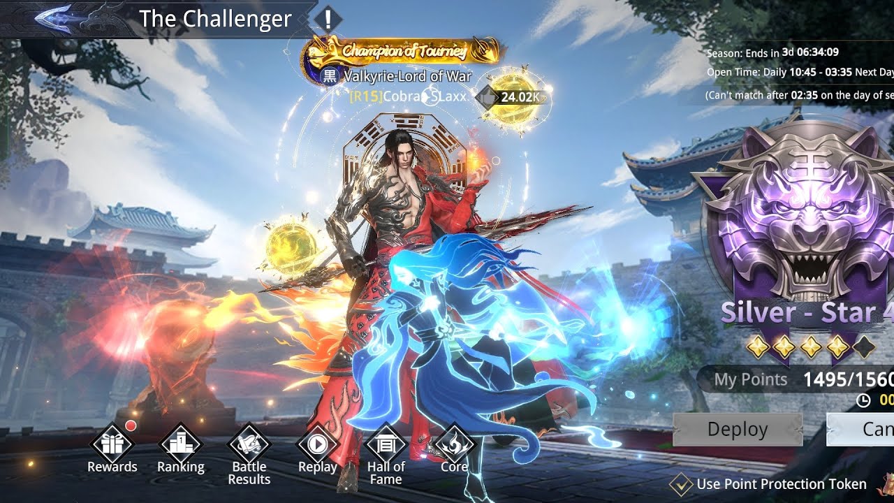 Top 1 and 1 on Glory trail and rampage event in dynasty legend 2 @ryuzai @TotalGaming093 @skillyg 