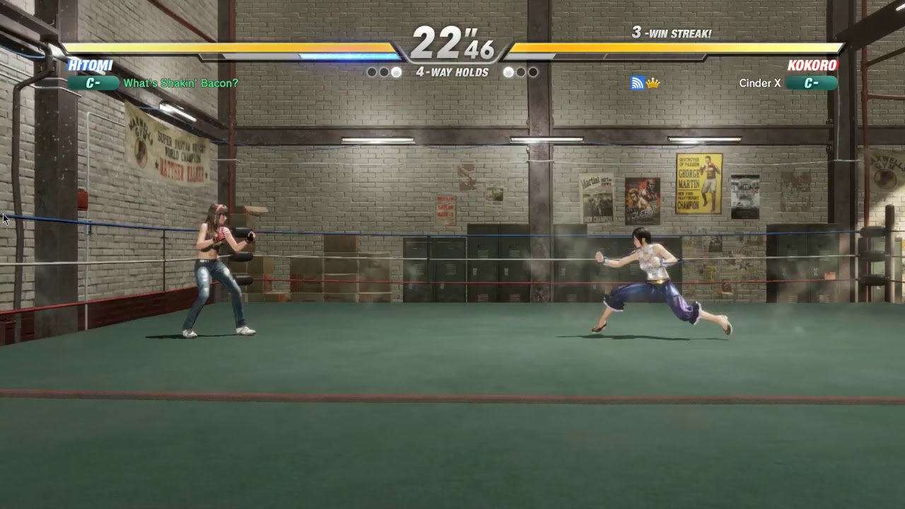DOA6 Online Matches