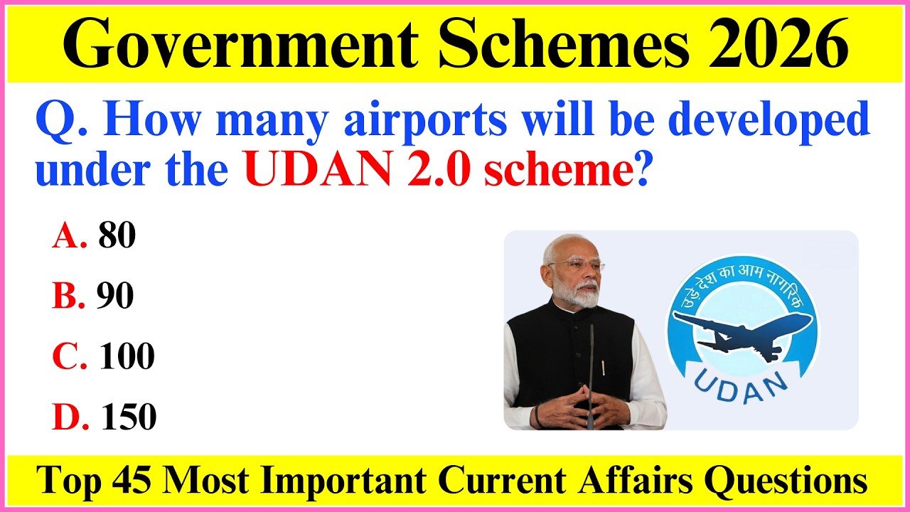 Government Schemes 2026 | Government Schemes 2026 Current Affairs | Important Schemes 2026 🇮🇳