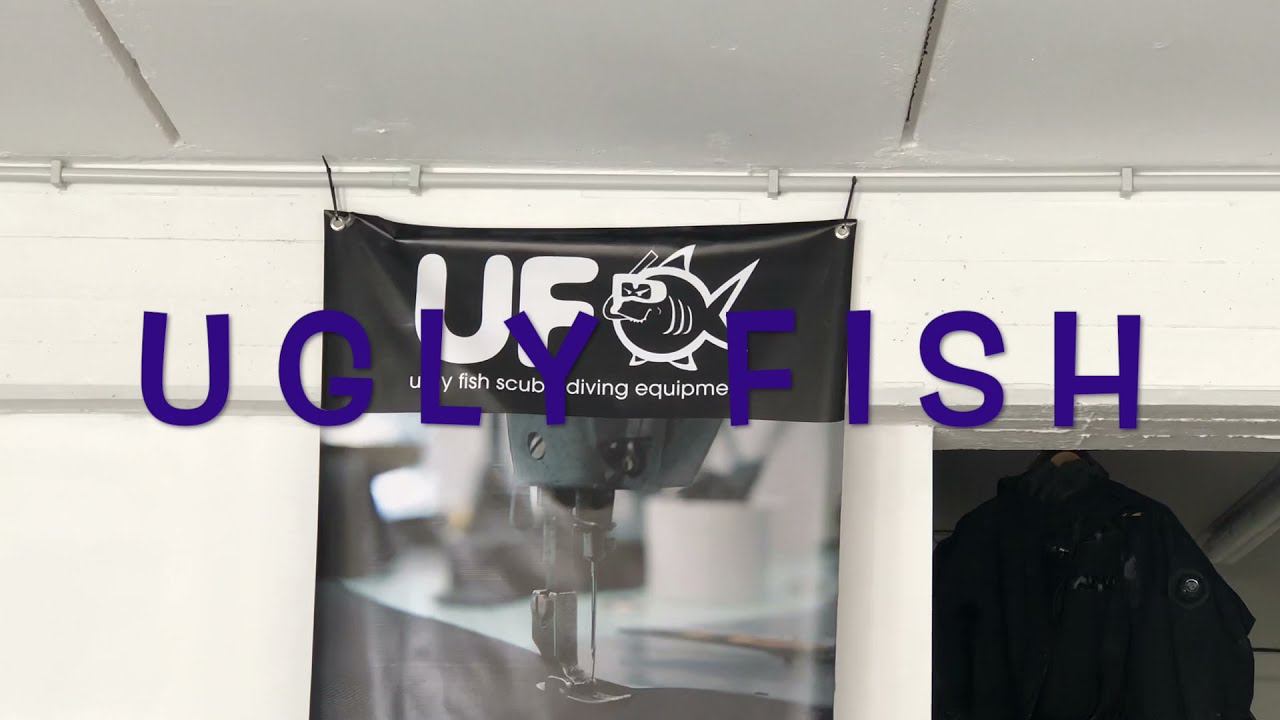 Jonny Banzai looking inside Ugly Fish