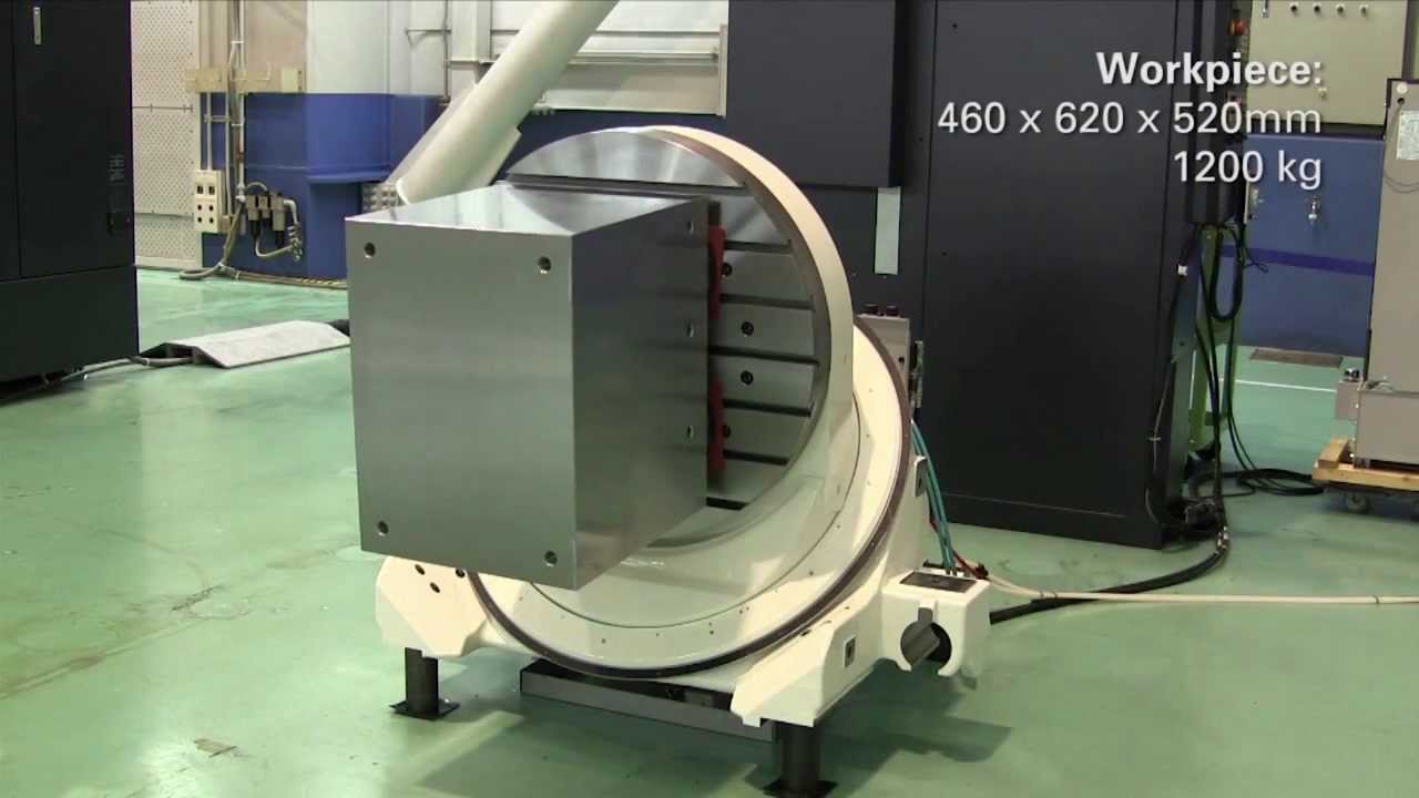Rigid Direct-Drive Table for 5-Axis Large-Part Machining