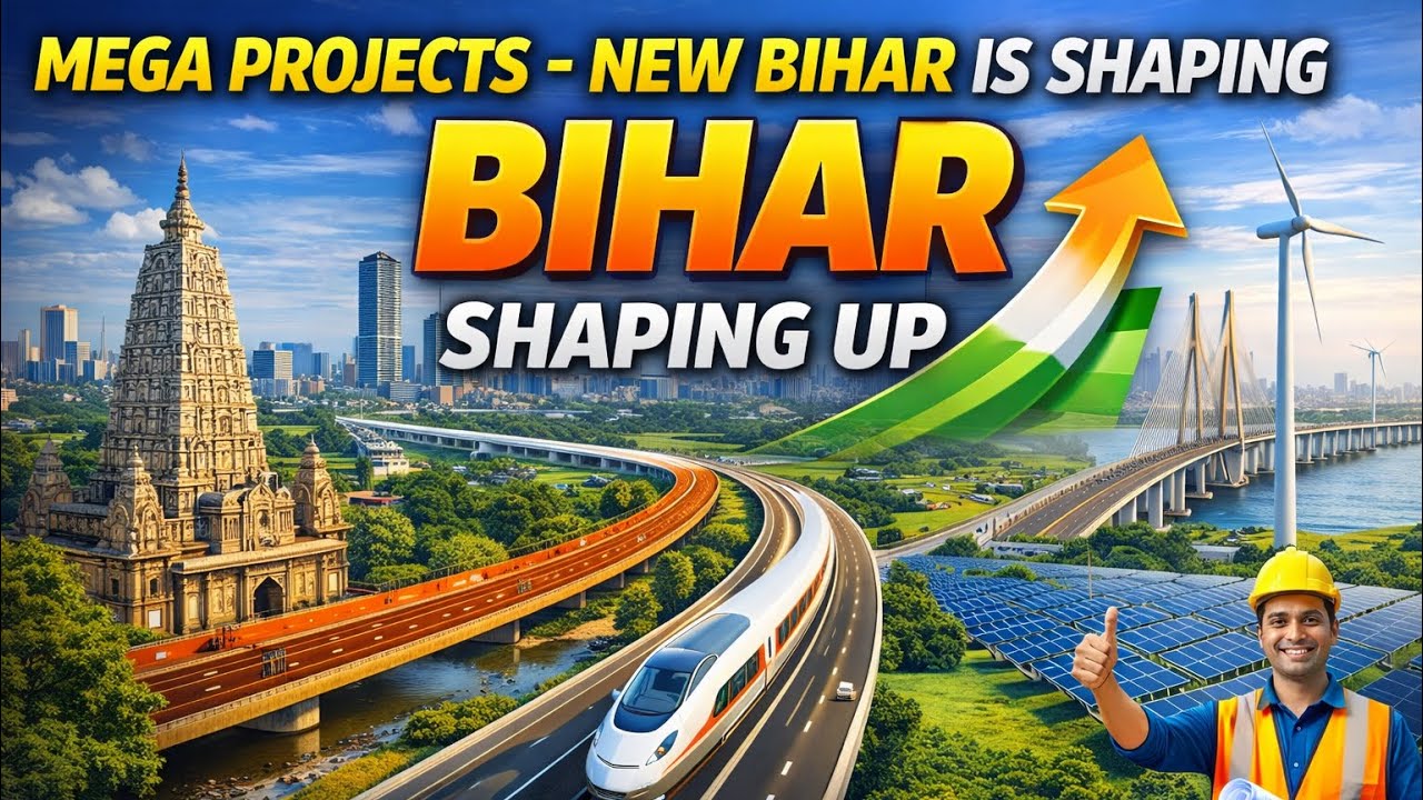 Let's see BIHAR mega project's - New Bihar is Shaping #BiharMegaProjects #thepopup