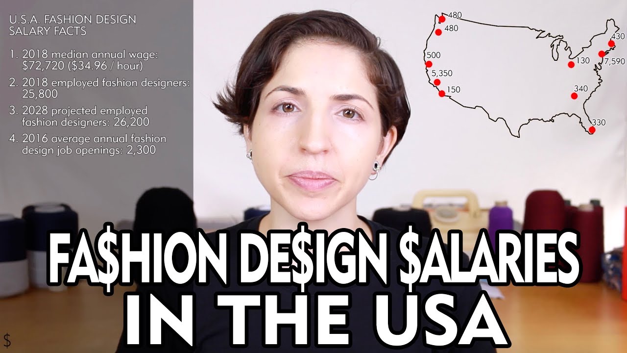 Fashion Design Salaries in the USA