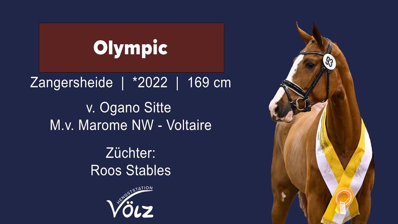 Olympic (Ogano Sitte x Marome NW x Voltaire)