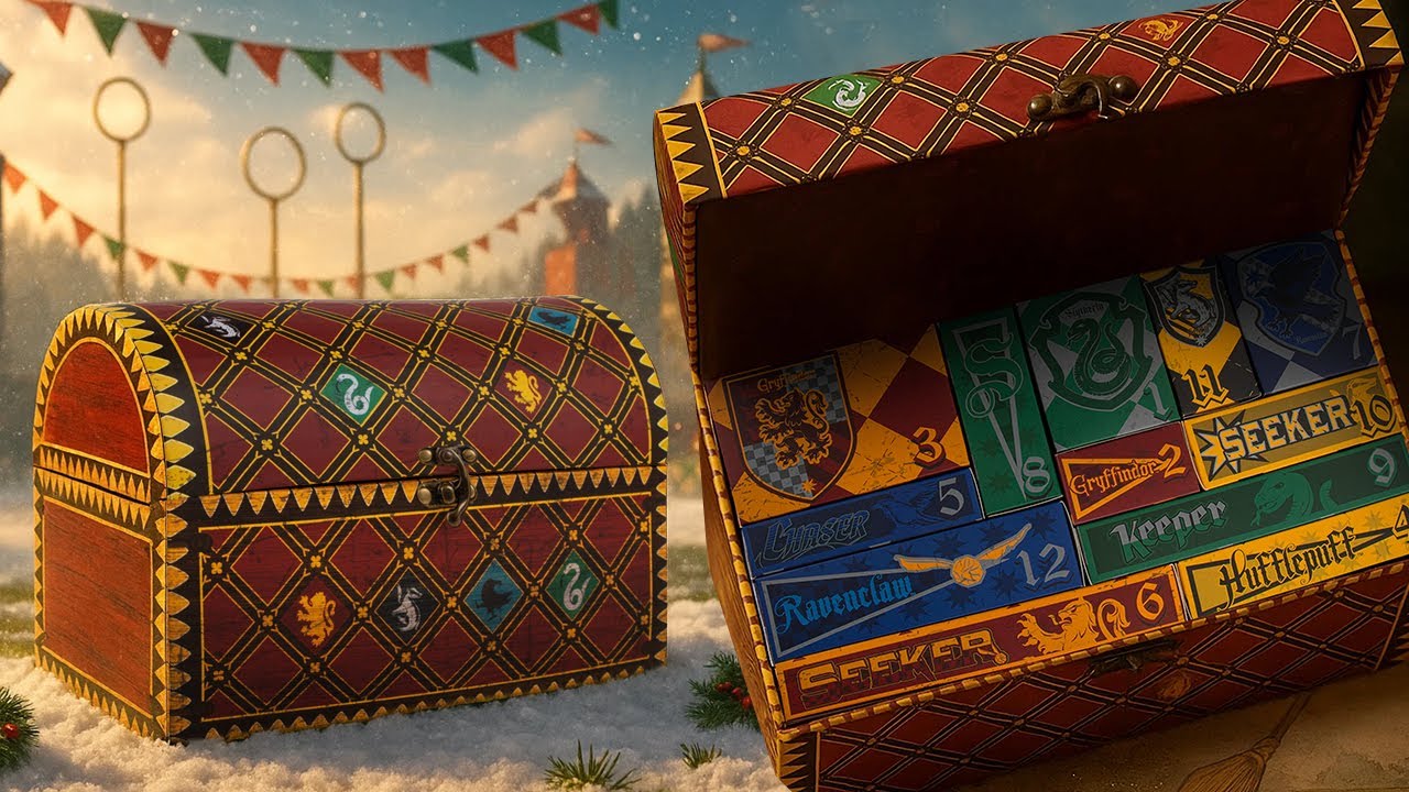 Unlock 24 Days of Harry Potter Wonder | Quidditch Deluxe Advent Calendar 2025 By Cinereplicas