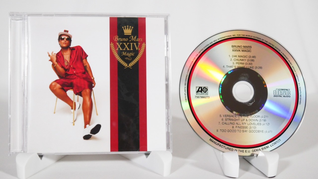 Bruno Mars - 24K Magic CD Unboxing