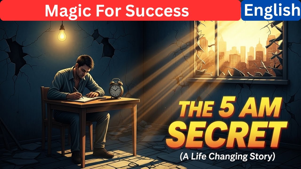 The 5 AM Secret That Changed His Life Forever | Powerful Morning Motivation Story