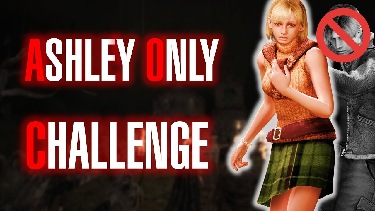WHAT IF Leon never showed up? • Resident Evil 4 Ashley Playthrough Challenge