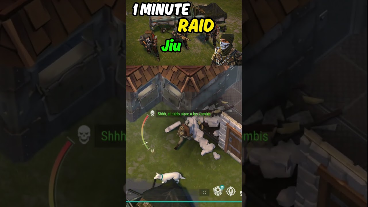 1 Minute Raid - Jiu | Last Day on Earth: Survival #lastdayonearth #ldoe #gaming