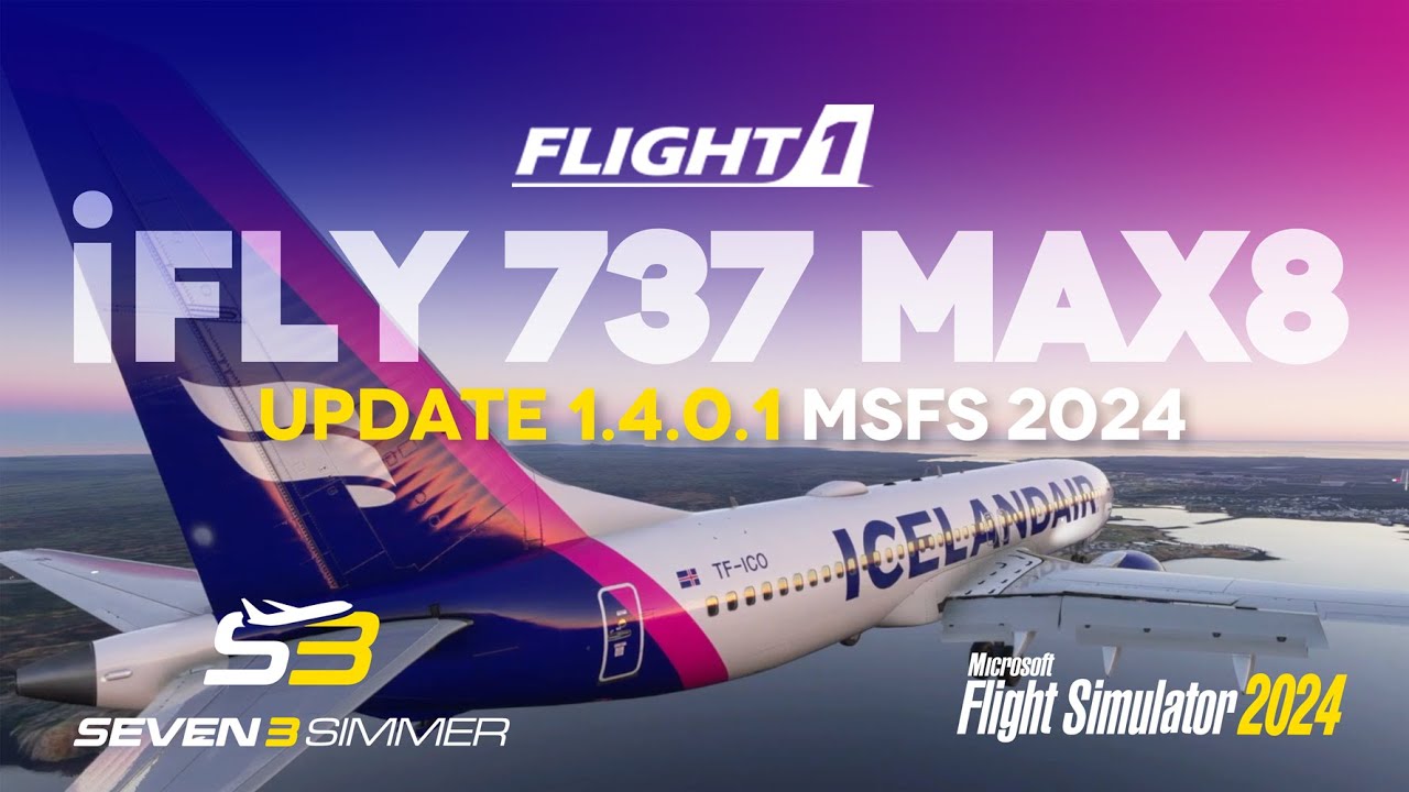 Первый взгляд на iFLY 737 MAX8 в MSFS 2024 &mdash; ОБНОВЛЕНИЕ 1.0.4.1 #microsoftflightsimulator #msfs20...