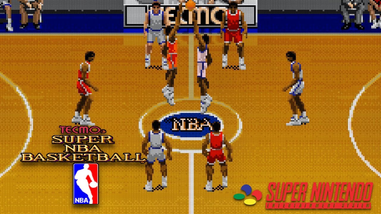 Tecmo Super NBA Basketball - East vs West All Star Game | SNES