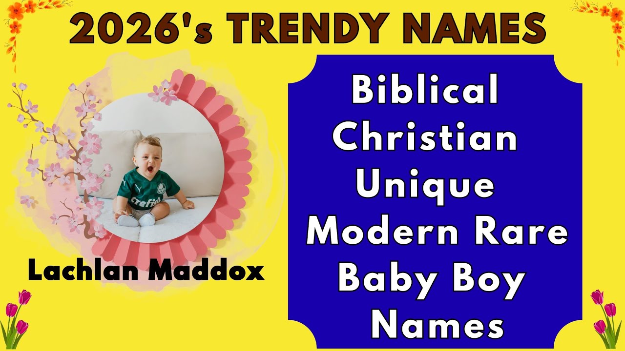 ✝️ Unique Biblical Christian Baby Boy Names 2026✝️Rare & Meaningful Bible based Boy Names#boy#bible 