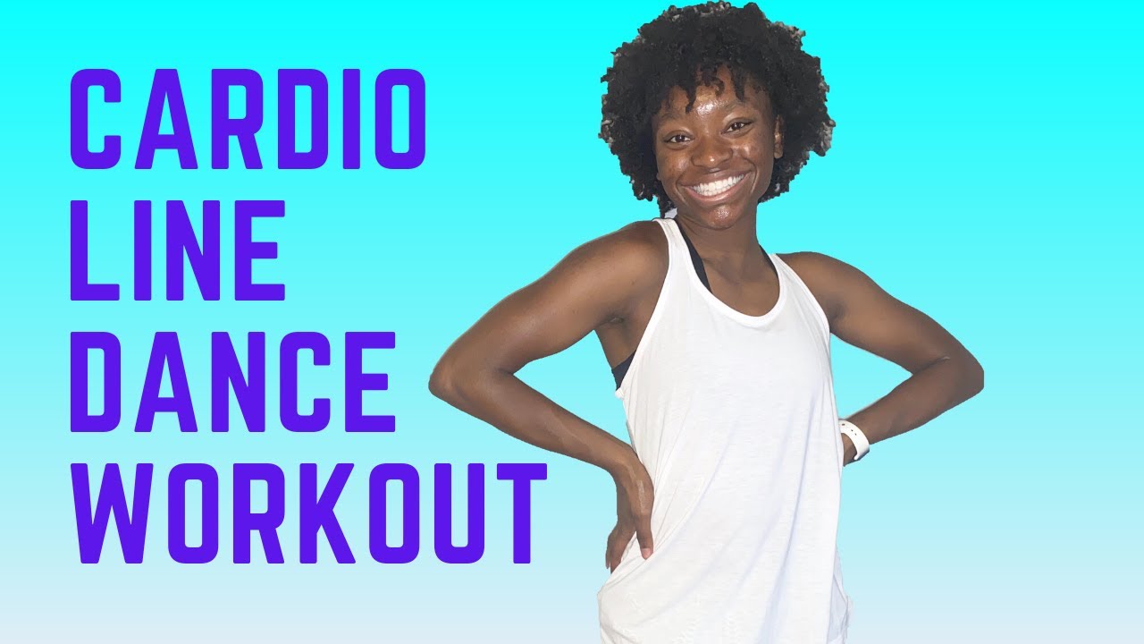 CARDIO LINE DANCE WORKOUT ChaCha Slide Cupid Shuffle Crank That (Soulja Boy) Bikers Shuffle Watch Me