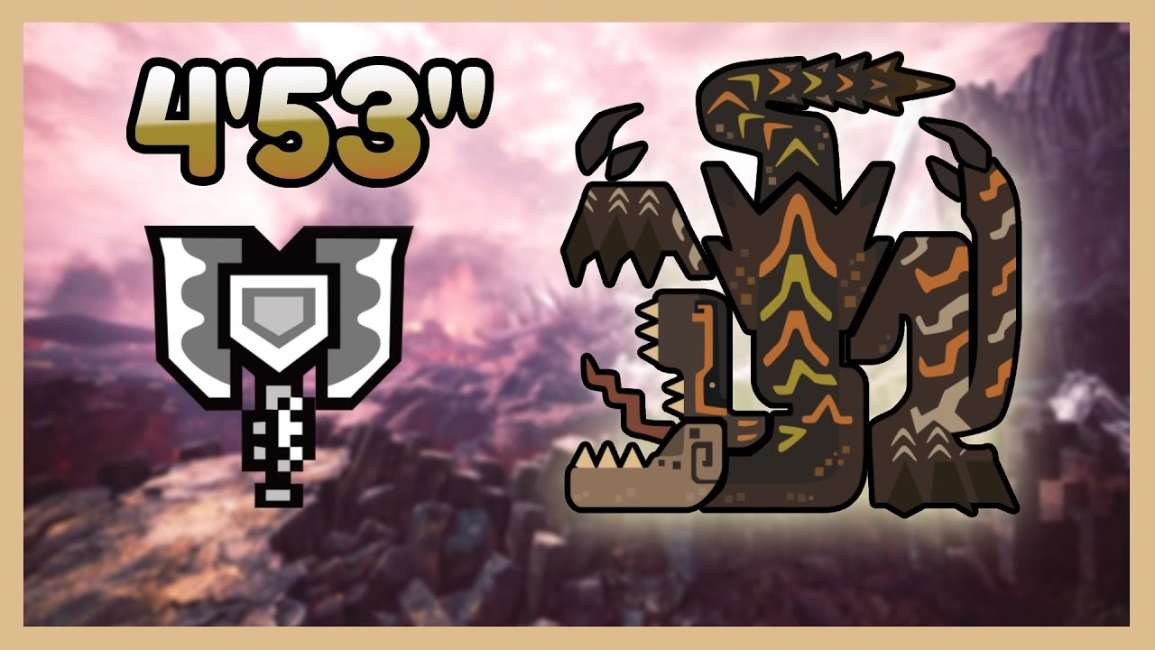 BRUTE TIGREX 4'53' - Charge Blade (SAED) | MHW Iceborne