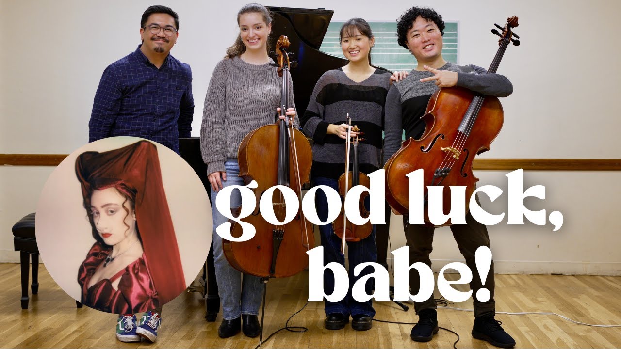 String players cover Chappell Roan - Good Luck, Babe!