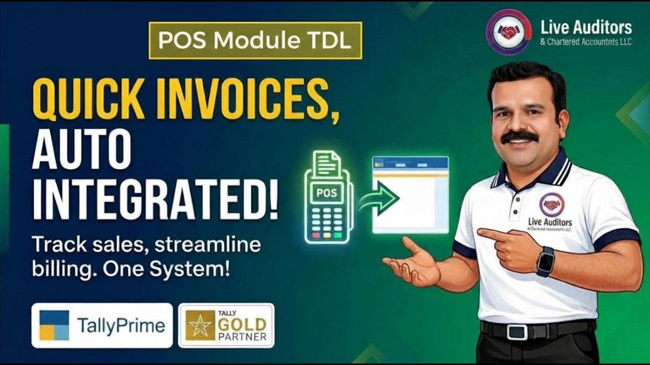Tally Customization TDL Demo - POS Module