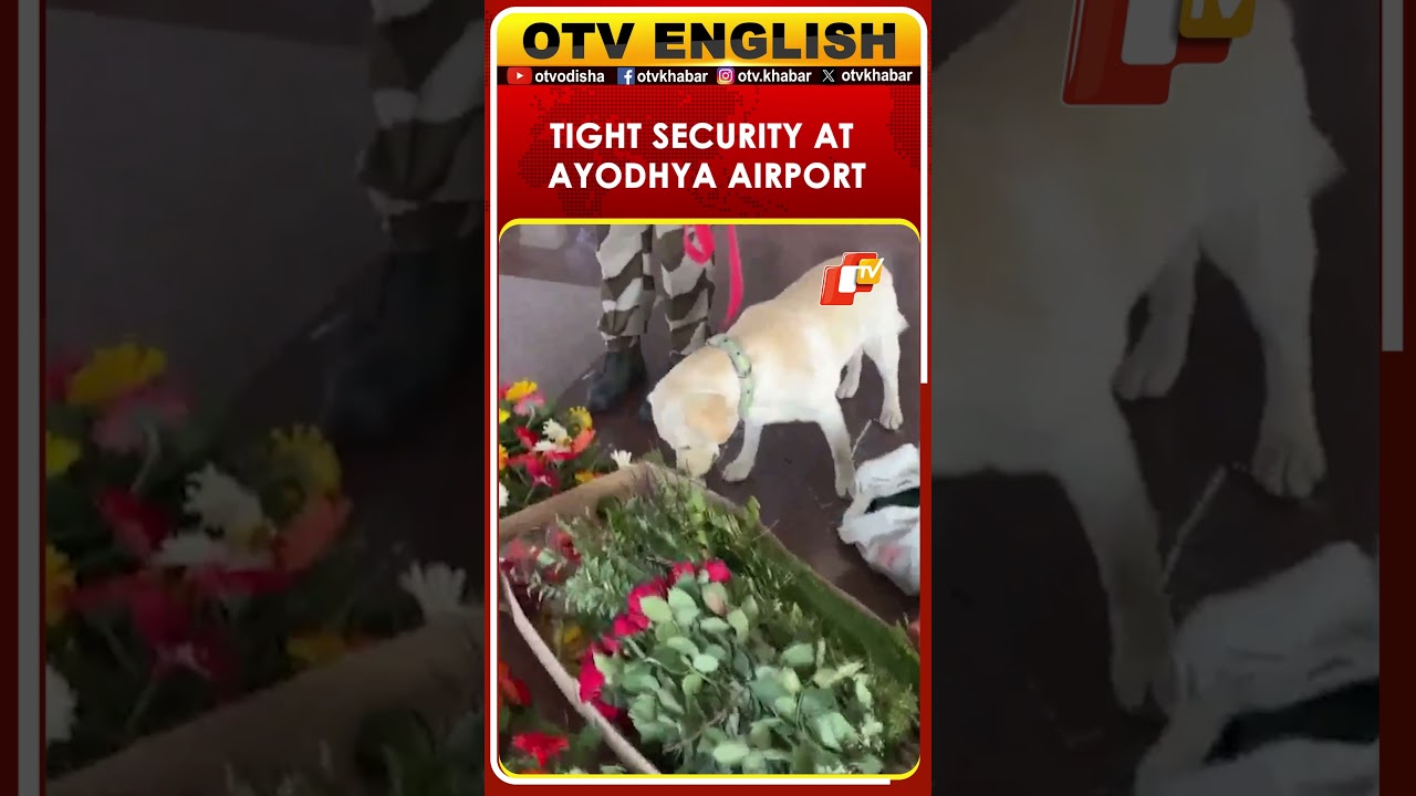 Tight Security At Ayodhya Airport Ahead Of President Murmu&rsquo;s Visit