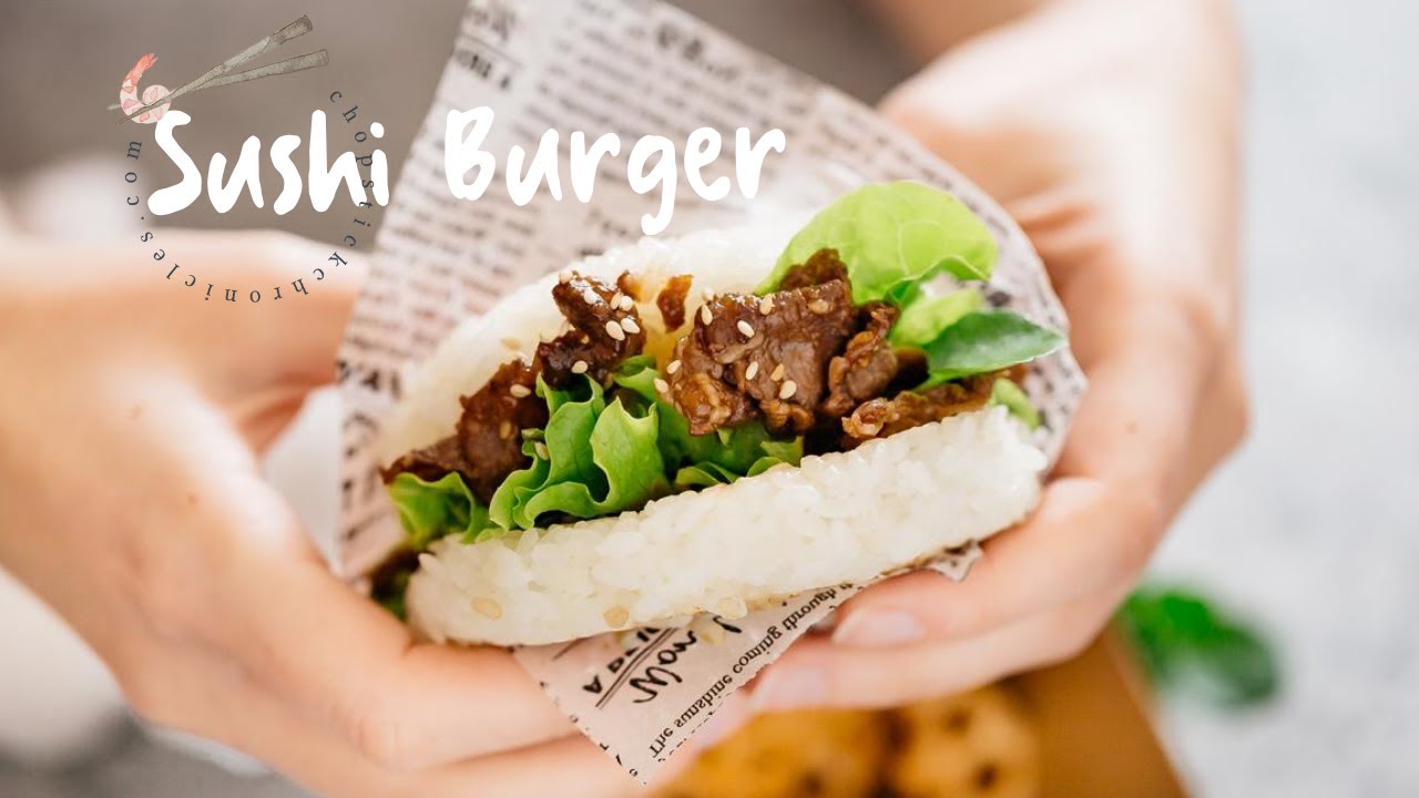 Sushi Burgers with Yakiniku