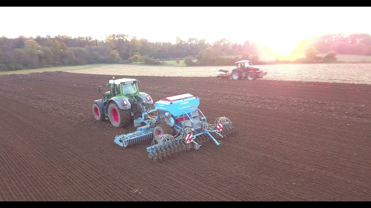TRAVAUX D'AUTOMNE - Épandage de lisier, Labour & Semis