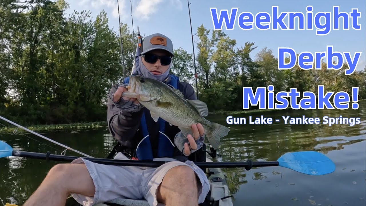 Left Fish to Find Fish in My First Weeknight Kayak Derby | Topwater Series Roots League