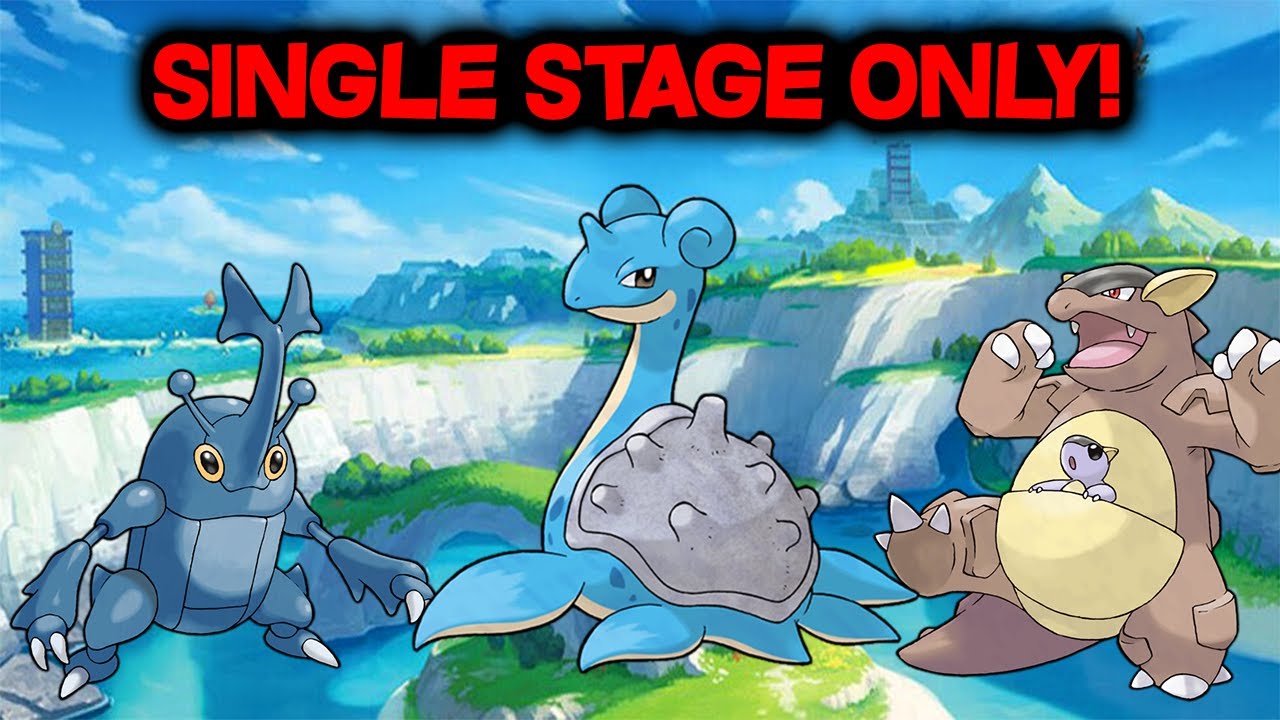 We Can Only Catch Pokemon That Don't Evolve... Then we FIGHT!