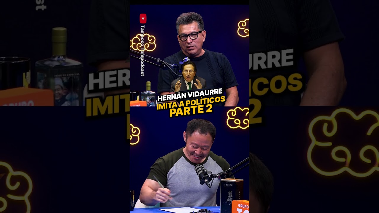 Esta vez nos acompa&ntilde;aron Castillo, Toledo y Alan. Hern&aacute;n Vidaurre y sus imitaciones presidenciales.