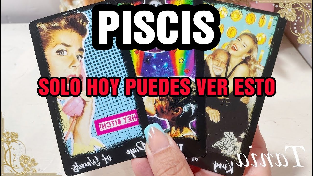 PISCIS 🔥SOLO HOY PUEDES VER ESTE MENSAJE‼️ES URGENTE Y VIENE CARGADO DE DESTINO ✨🔮
