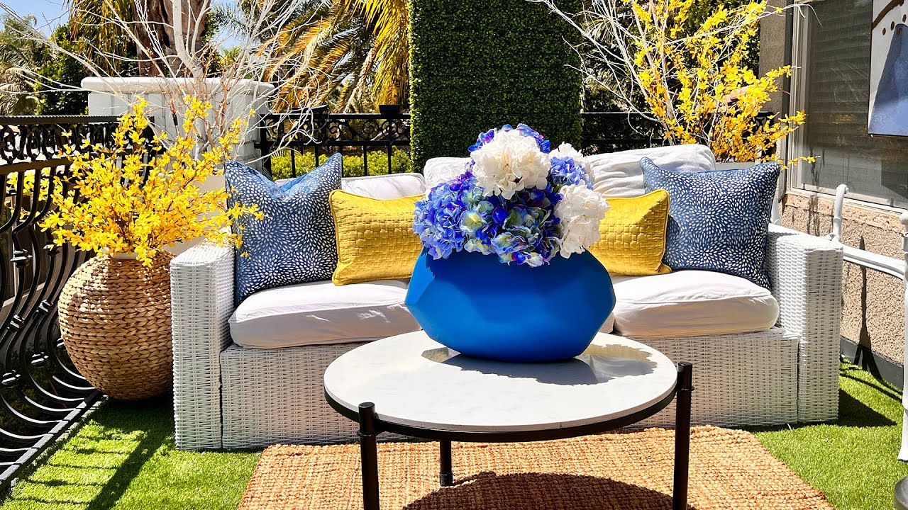 EXTREME BALCONY MAKEOVER I DECORATE WITH ME I HOME DECOR I TRANSFORMATION I CREATING WITH MIMI