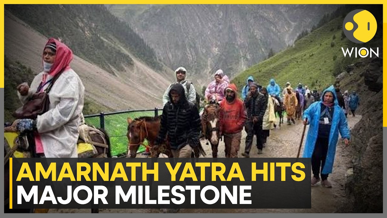 Amarnath Yatra 2026: Over 400 Thousand Devotees Visit Shrine | WION News