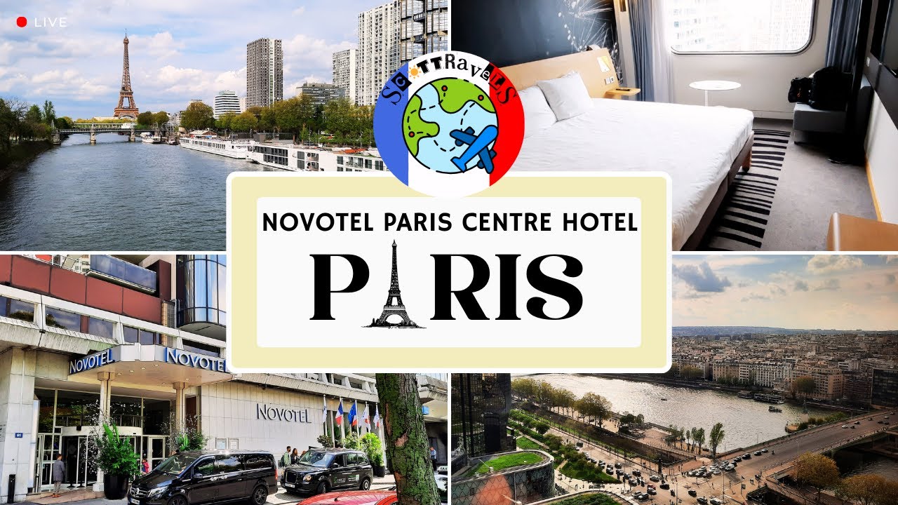 ✈️ PARIS | NOVOTEL Hotel Room Tour (Part 1) & Eiffel Tower at Night #paris #hotels #eiffeltower