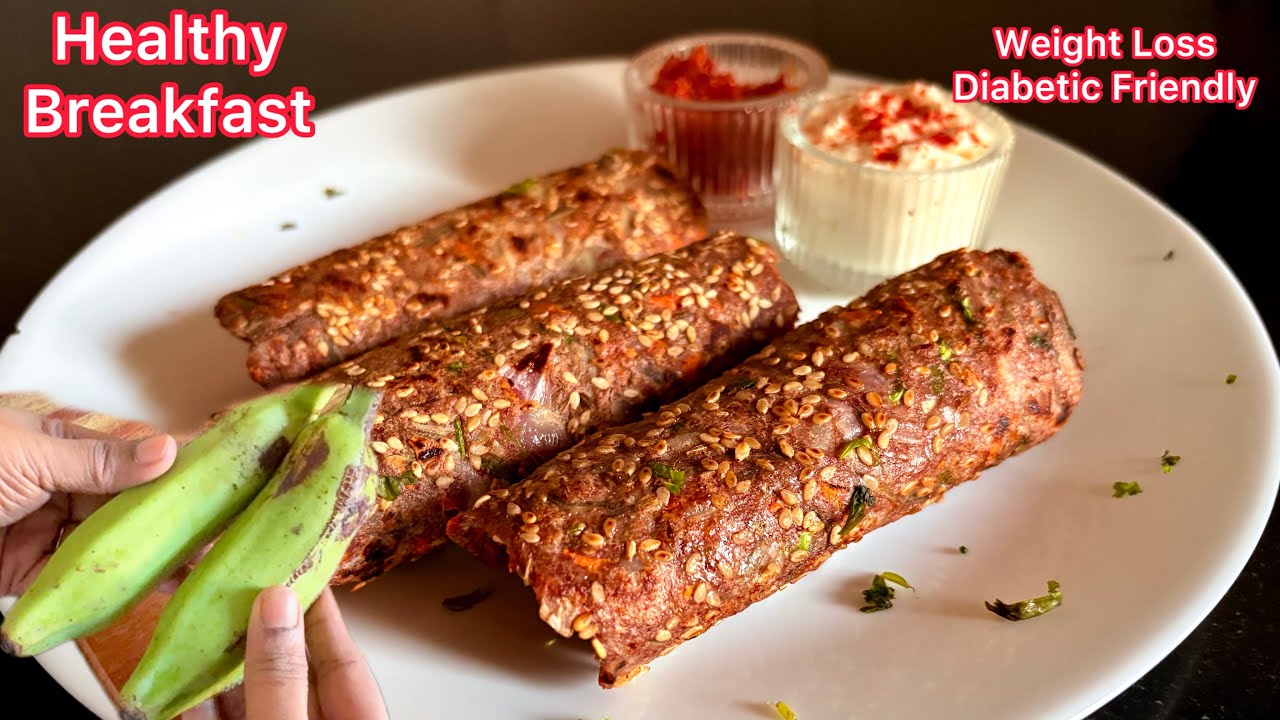 Raw Banana Ragi Breakfast Recipe For Diabetes & Weight Loss  / Healthy Breakfast Ideas /Easy Nastaa
