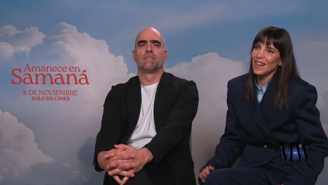 Luisa Mayol + Luis Tosar entrevista por la película 'Amanece en Samaná'