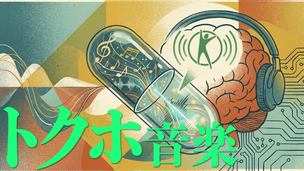 音楽は「芸術」から「薬」へ？AIが創り出す『トクホ音楽』の正体
