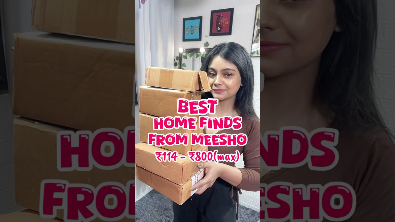 Meesho Best Home Finds - You Should Not Miss! #meesho #meeshofinds #homedecor #meeshoapp