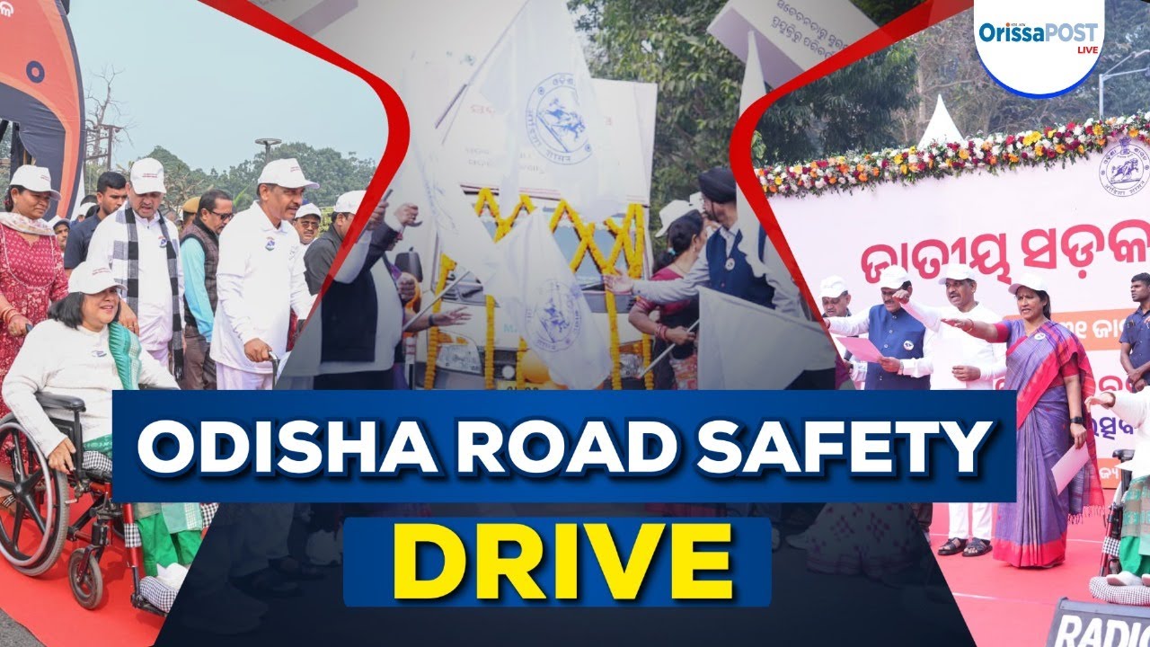 Odisha launches National Road Safety month 2026 | Ama Subahak scheme, FASTicket unveiled