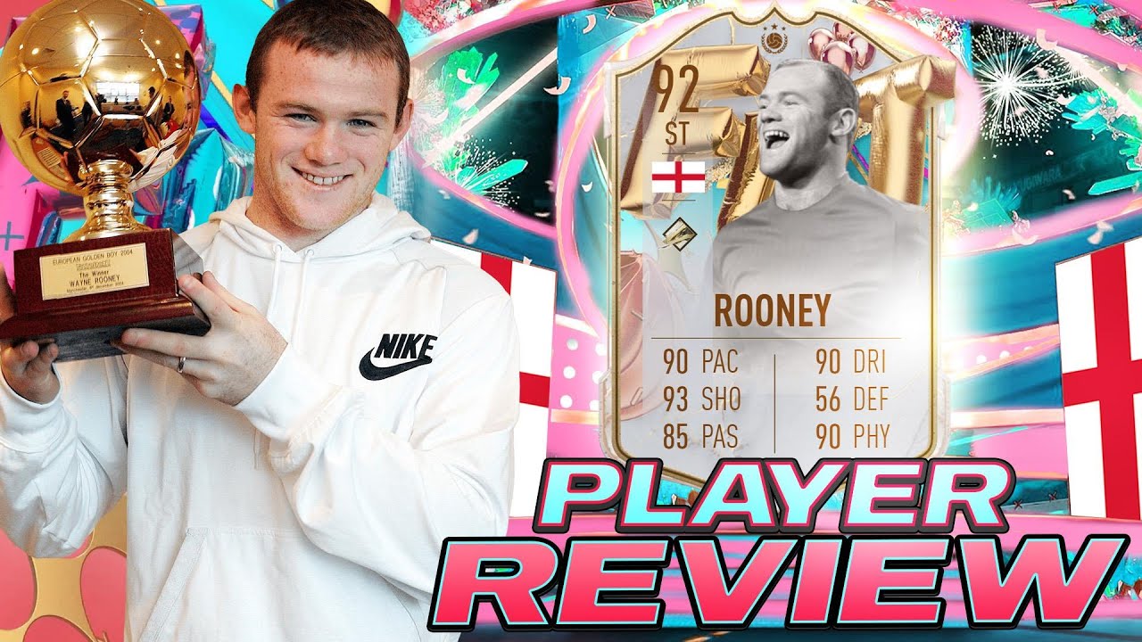TOP 10 STRIKER IN FIFA 23?! 👁92 FUT BIRTHDAY ICON WAYNE ROONEY PLAYER REVIEW - FIFA 23 ULTIMATE TEAM