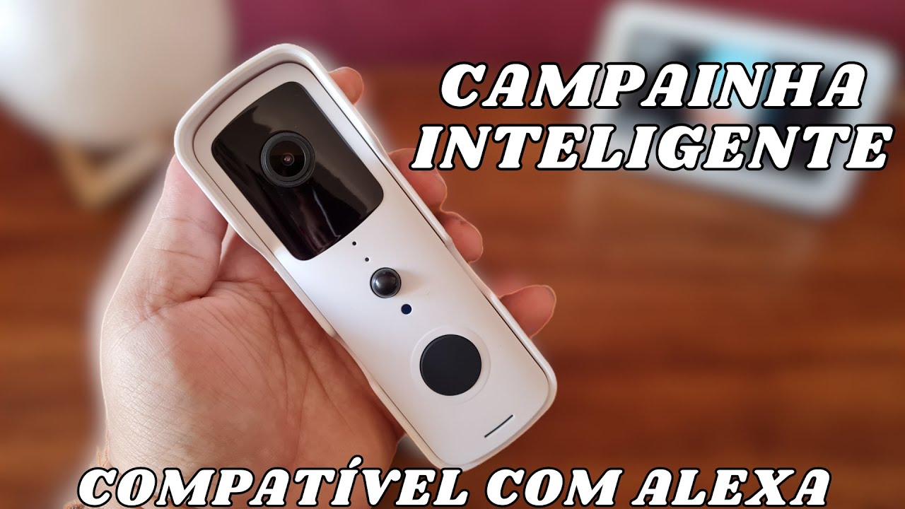 Campainha Inteligente Zenismart - Compatível com Alexa!