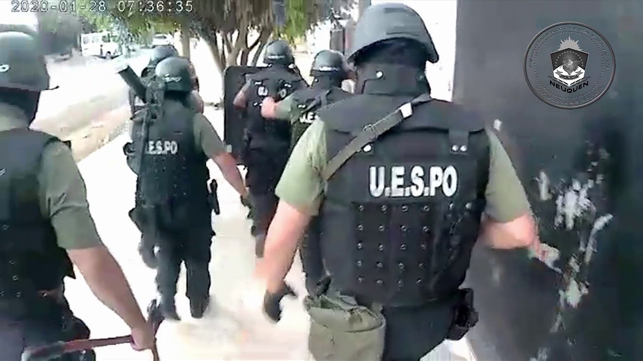 Así fue el allanamiento de la policía