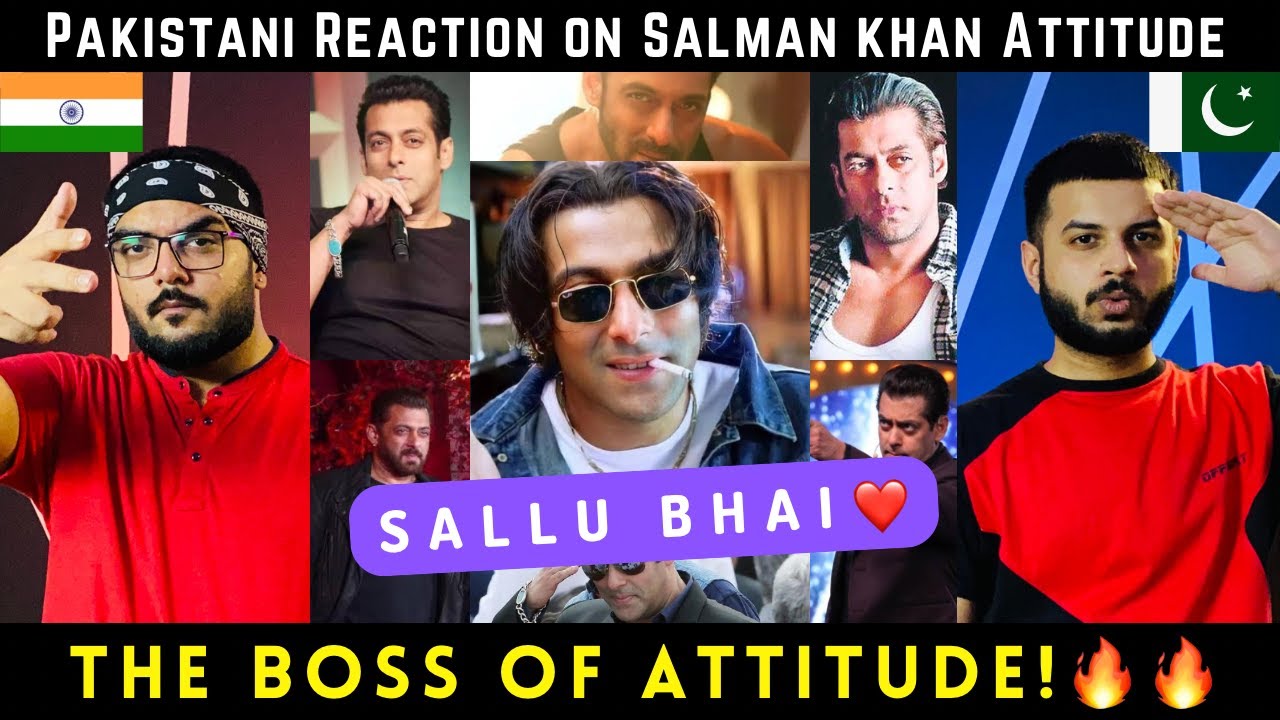 Pakistani Reaction on Salman Khan Full Attitude Videos 🔥| Salman Khan Angry Moments