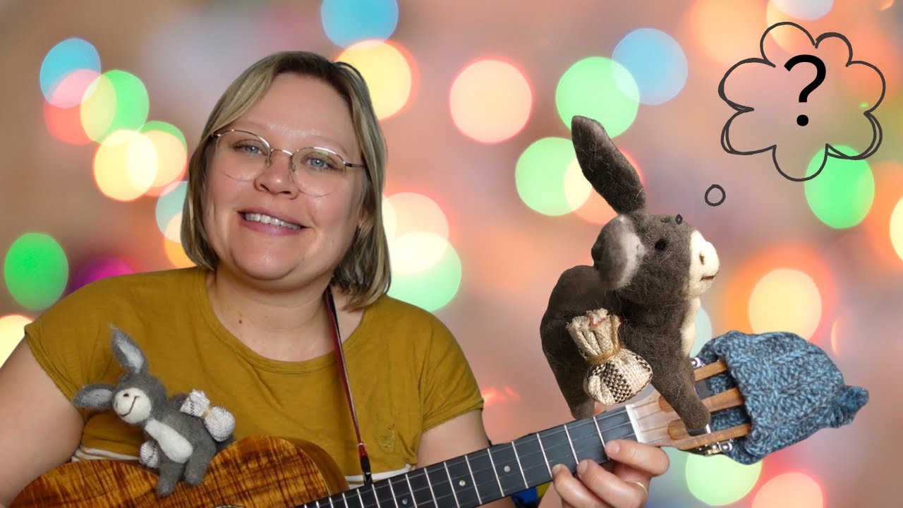 Was hat wohl der Esel gedacht (Manfred Siebald) | Ukulelen Cover | mit Text und Akkorden |