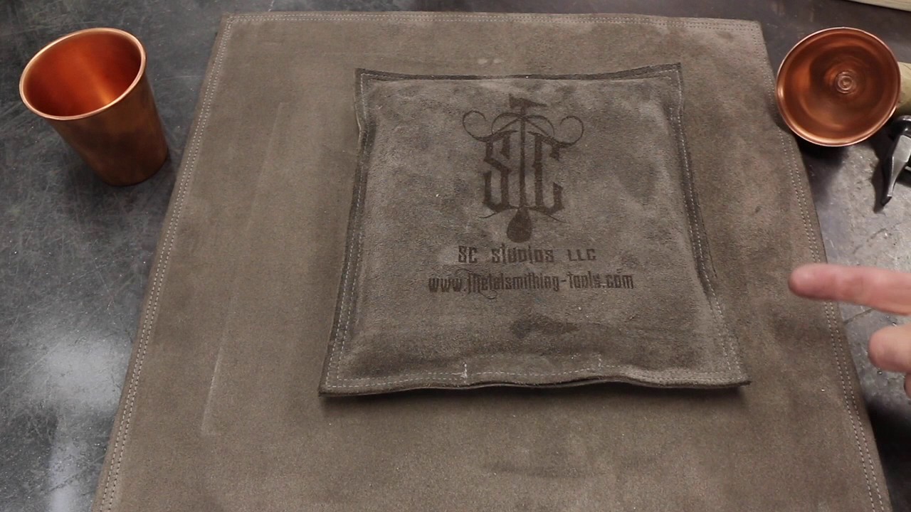 Tutorial Tuesday:  Leather sand or shot bags