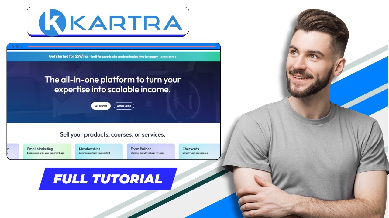 Kartra Tutorial 2026 - How to Use Karta (For Beginners)