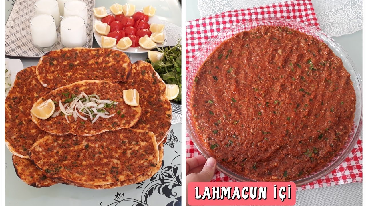 ✔LAHMACUN İÇİ NASIL HAZIRLANIR? DİYARBAKIR USULÜ