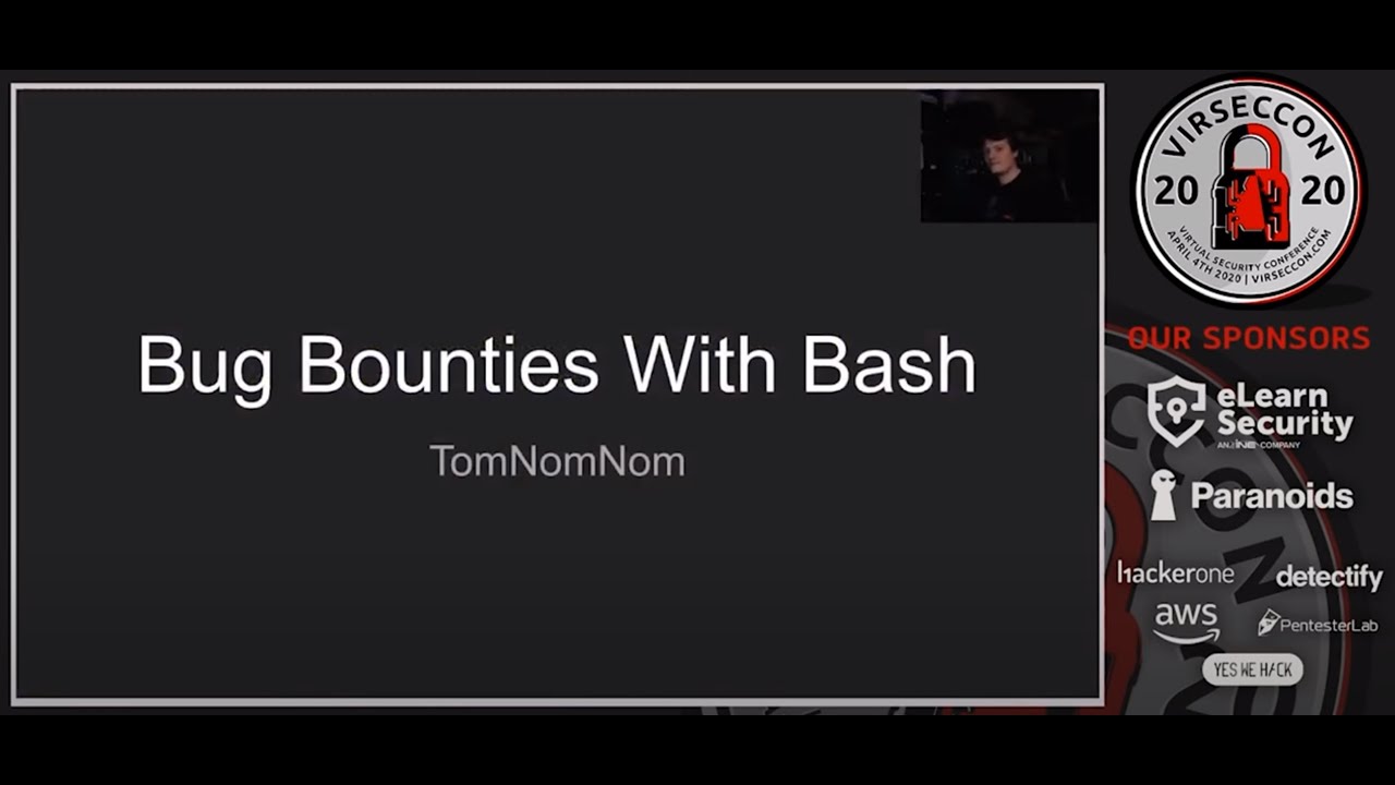 Программа поиска уязвимостей с использованием Bash — доклад на VirSecCon2020