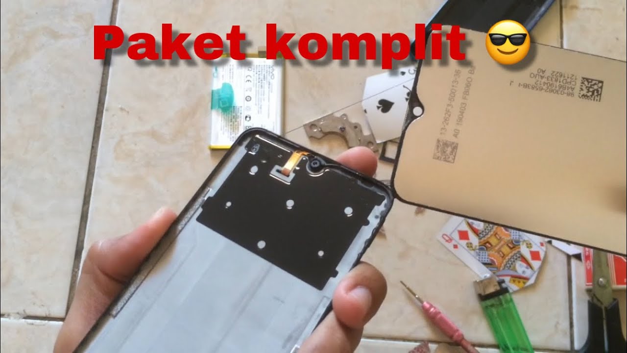 Cara ganti lcd vivo y93 y95