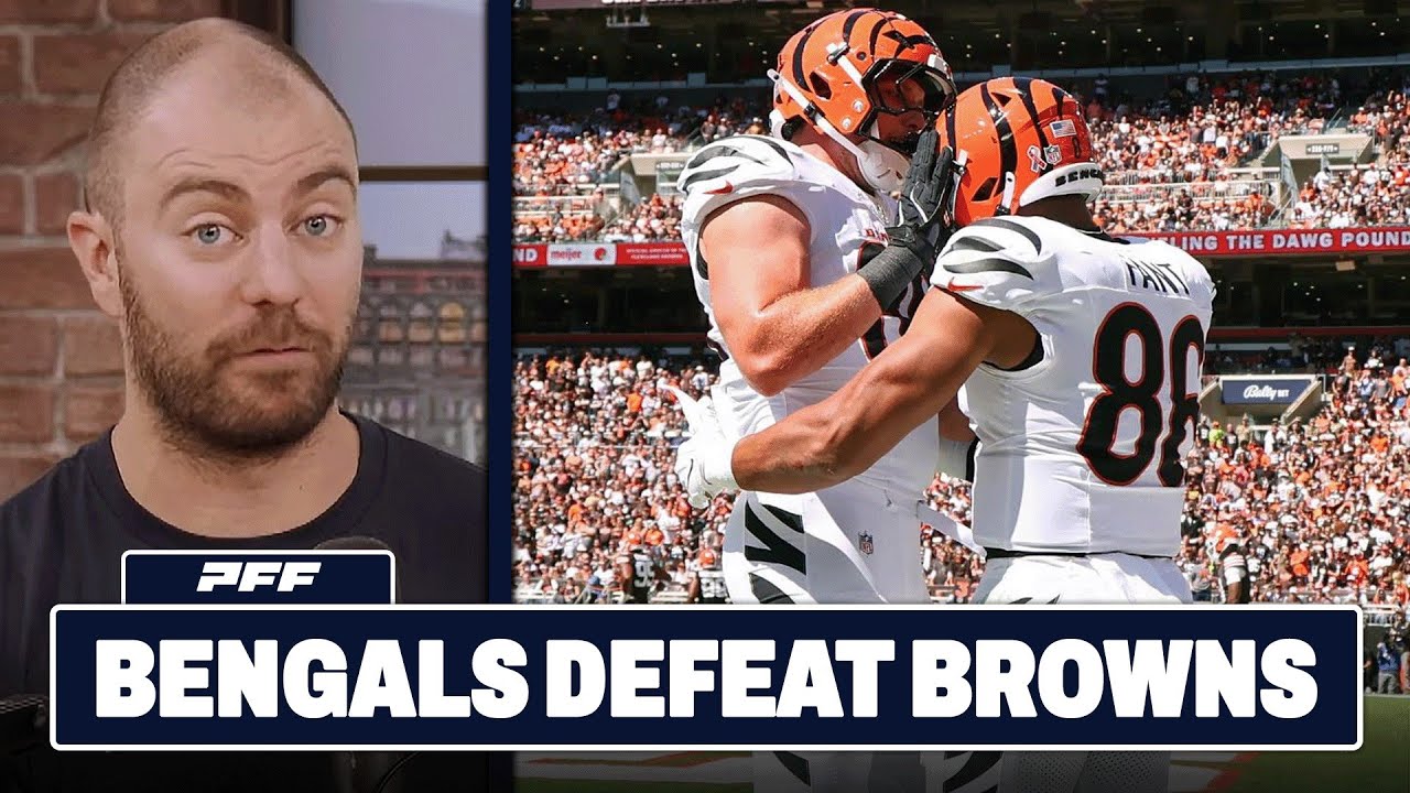 Cleveland Browns vs. Cincinnati Bengals Review | PFF Grade Release Show