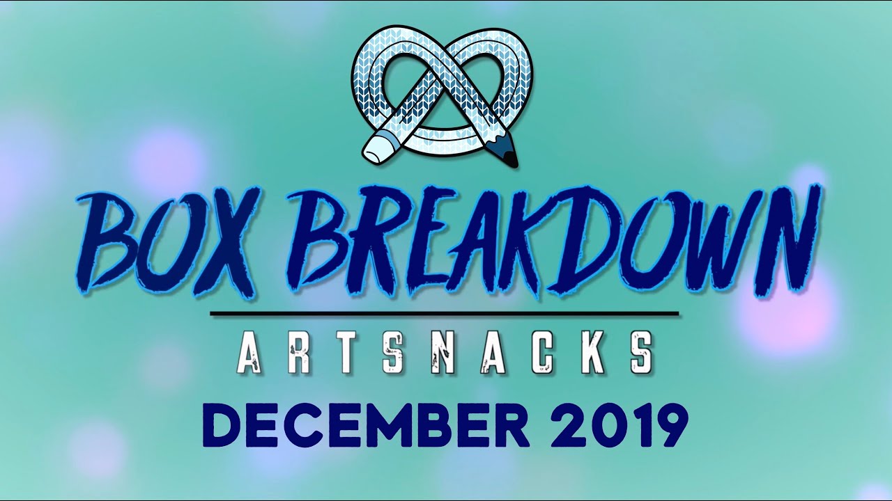 #ARTSNACKS BOX BREAKDOWN | December 2019